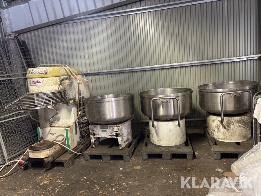 Degmaskin Sottoriva MOD Spira 160 med 3st grytor