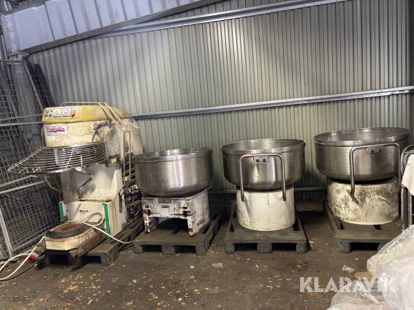 Degmaskin Sottoriva MOD Spira 160 med 3st grytor