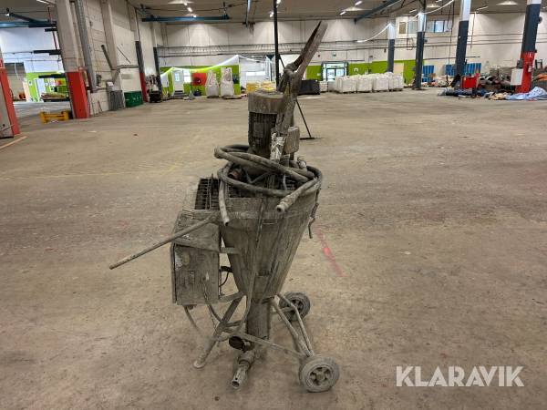 Betong / bruksbandare Putzmeister P12