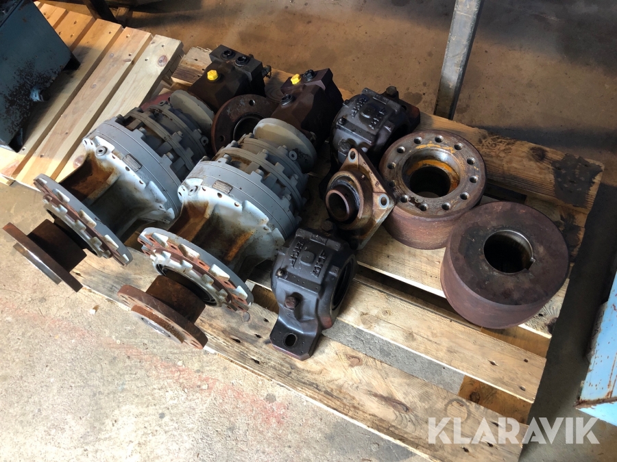 Hydraulmotor med växel 