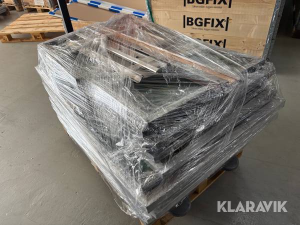 Ramar till tryckpress 3 pallar