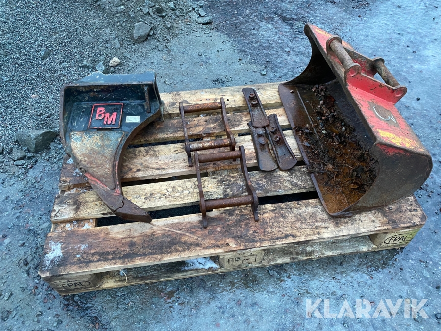 Skopa, fäste, tjälkrok S30/180 fäste