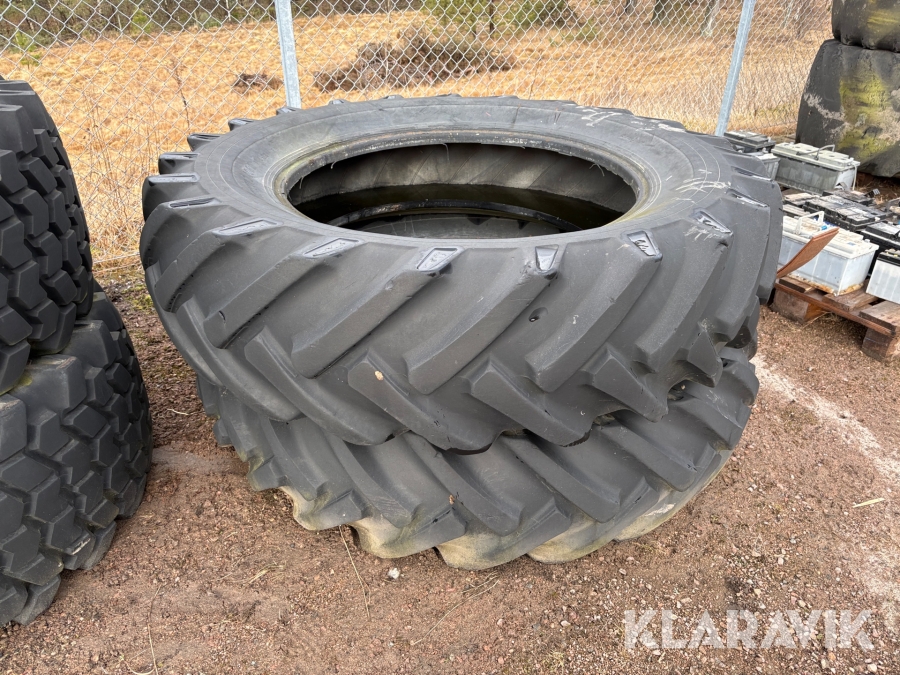 Traktordäck 2 st Trelleborg Tractor 406A 18.4-38