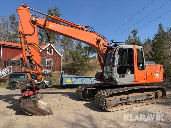 Grävmaskin Hitachi ZX 130 LCN
