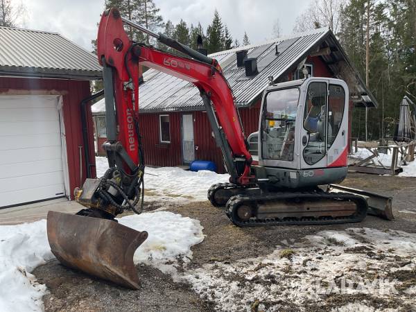Grävmaskin Neuson 6003 med redskap