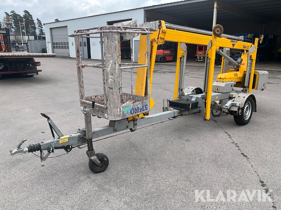 Släpvagnslift Ommelift MINI 12EBZ