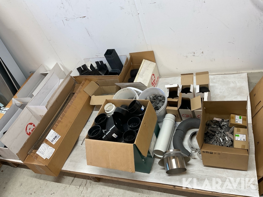 Diverse stuprörsdetaljer