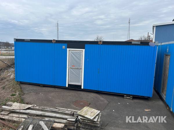 Personalbod Remodul CMT8d med dusch