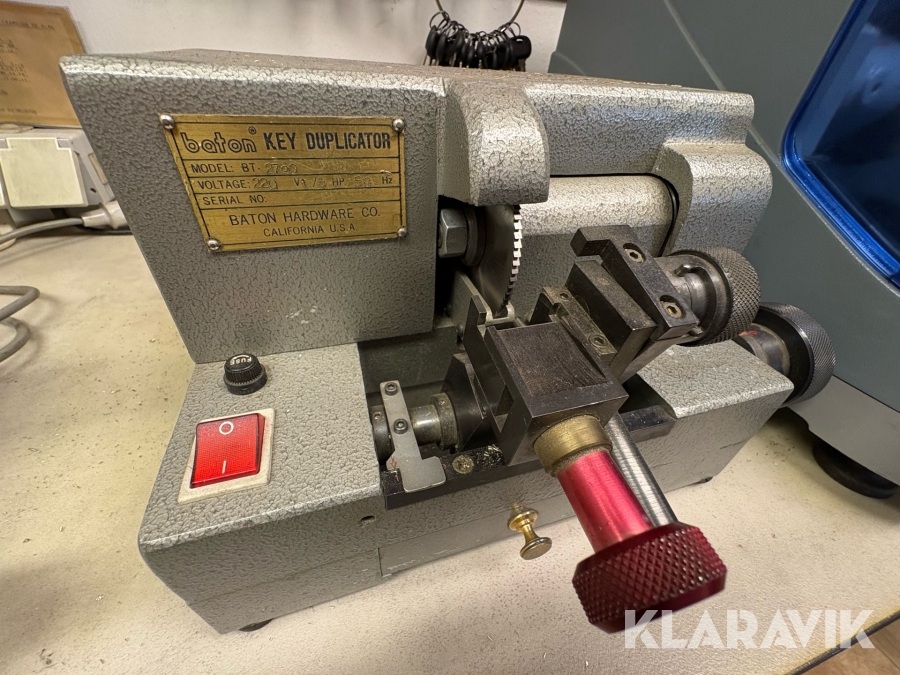 Nyckeltillverkningsmaskin Baton Key BT 2760