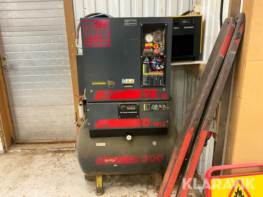 Skruvkompressor Fiac TKD15/300