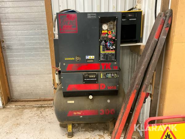 Skruvkompressor Fiac TKD15/300