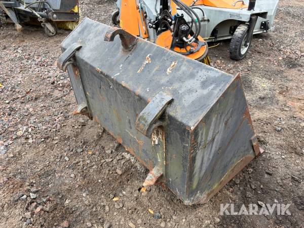 Grusskopa 1,03 m med SMS/Trima fäste