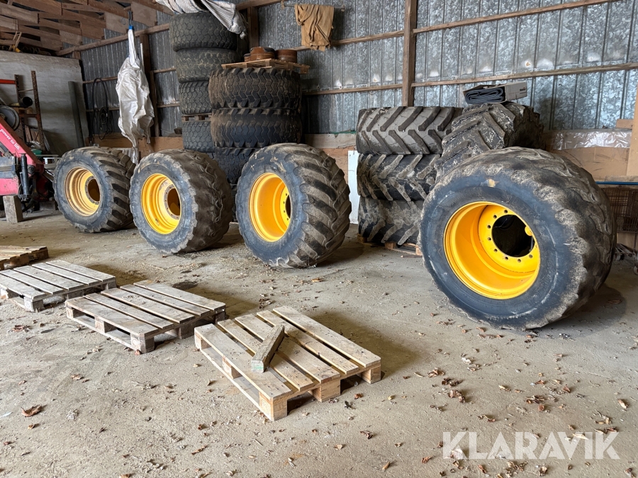 Entreprenaddäck Trelleborg Twin 428 750/50R30,5 4st