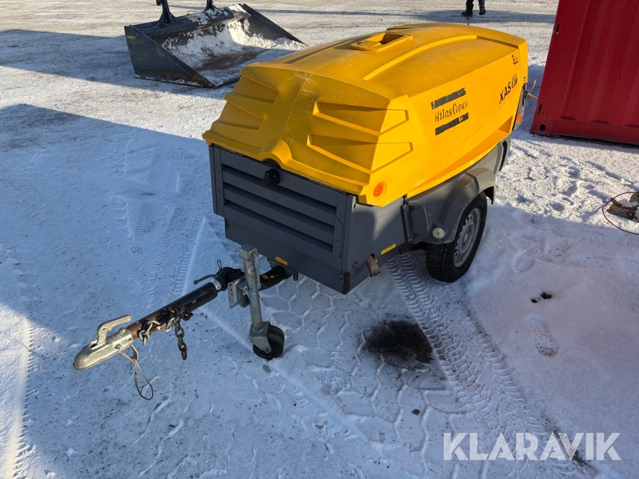 Kompressor släpvagn Atlas Copco XAS87