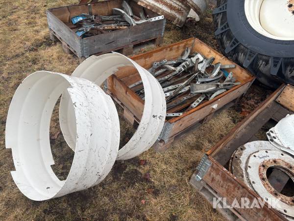 Spännare & distanser till dubbelmontage