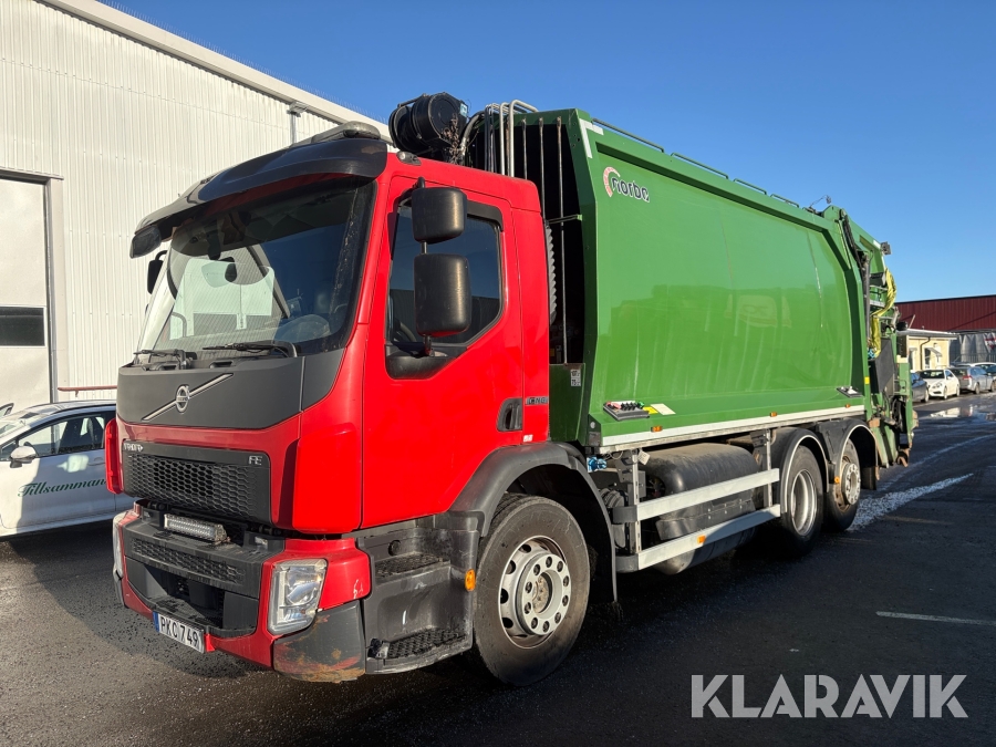 Sopbil Baklastare Volvo FE CNG