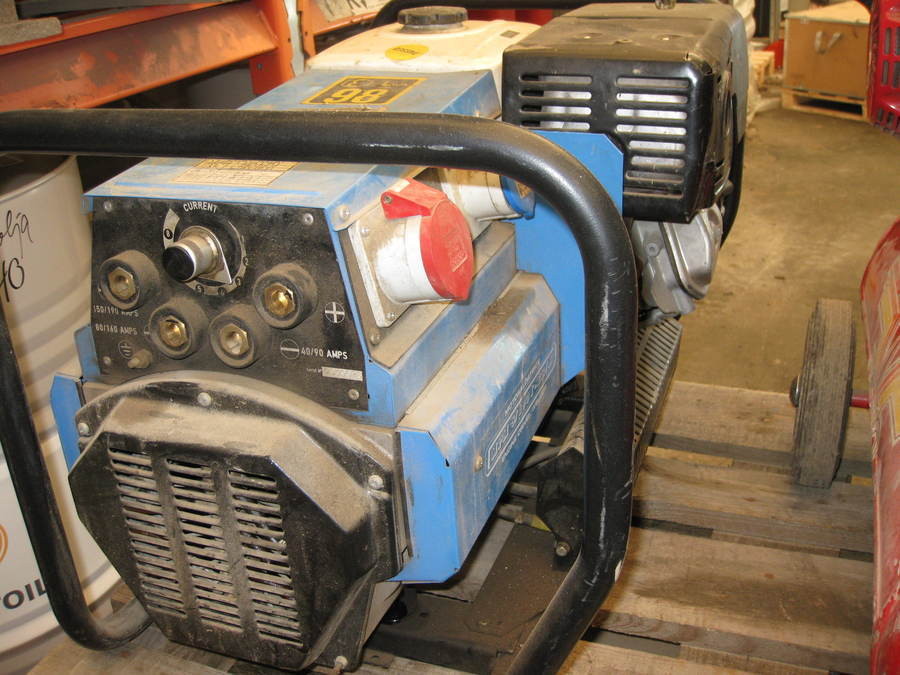 Bensinsvets Generator Svetsgenerator Gen Set