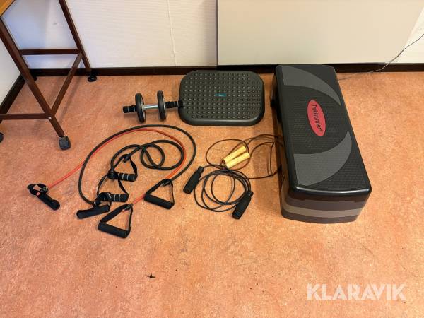 Blandade träningsredskap