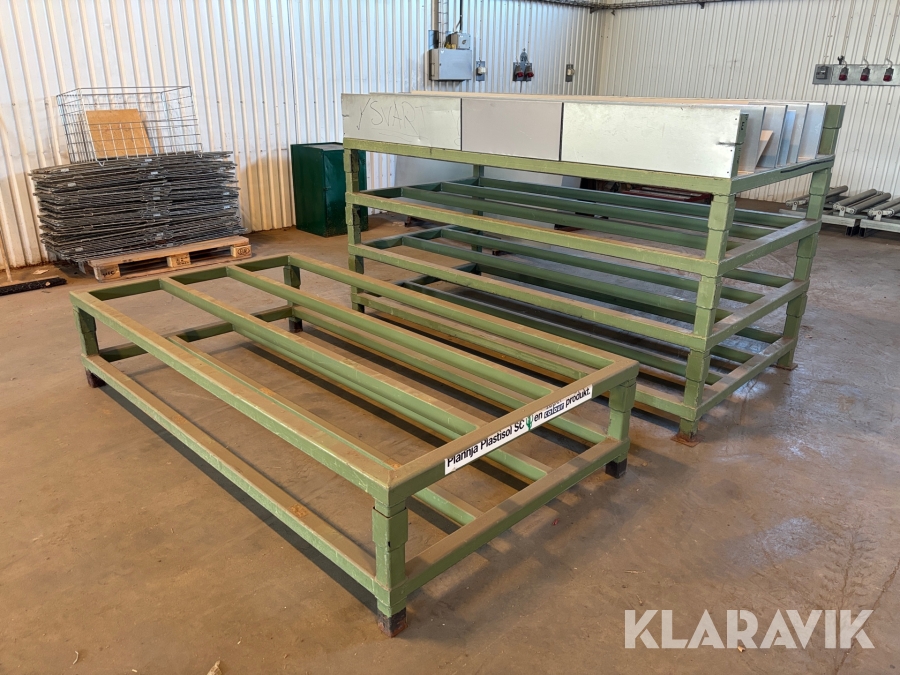 Förvaringsställ 6st sektioner staplingsbara