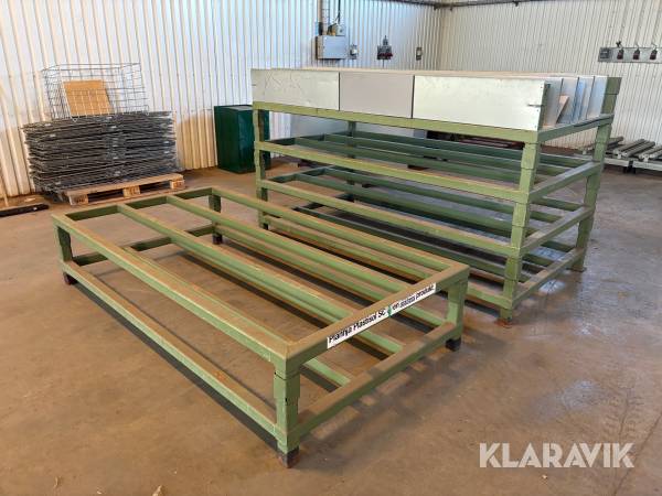 Förvaringsställ 6st sektioner staplingsbara