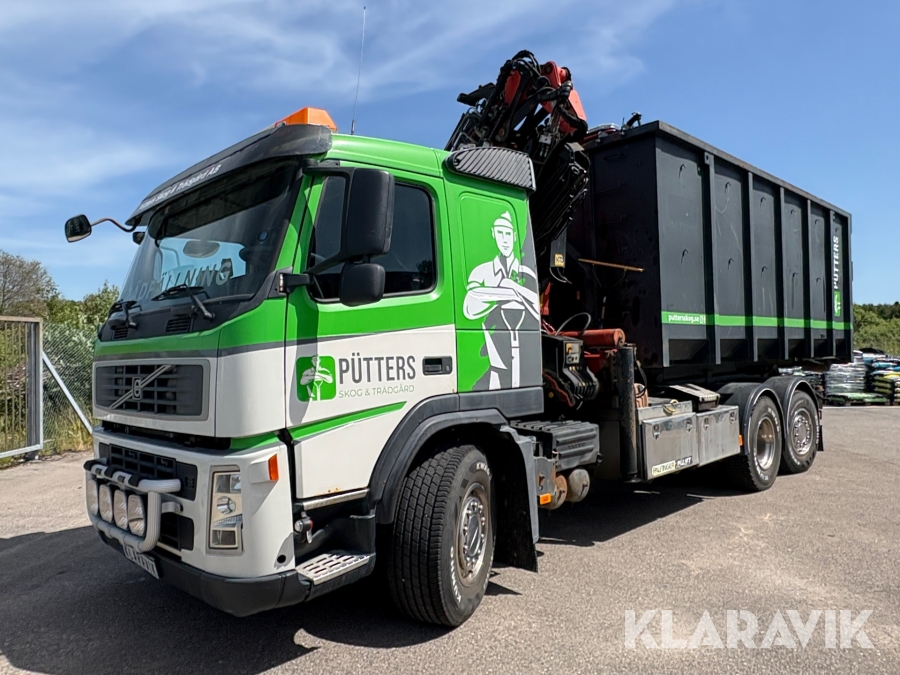 Kranväxlare Volvo FM 400 Palfinger PK 27002 med Jibb
