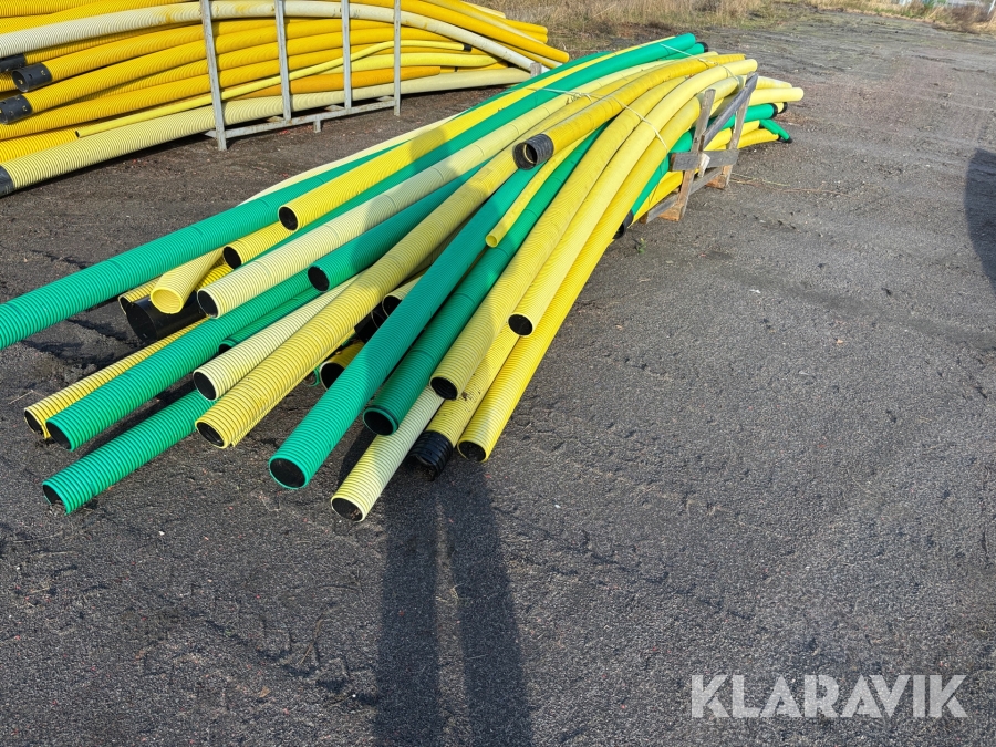 Kabelrör varierande storlek - ca 35 st