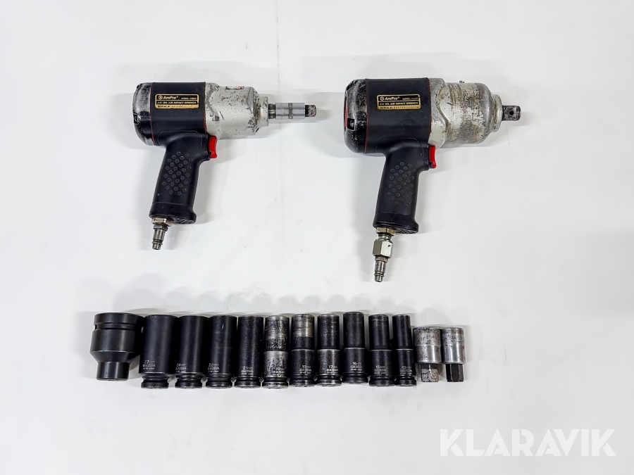 Pneumatiska mutterdragare AmPro A3623, A3625