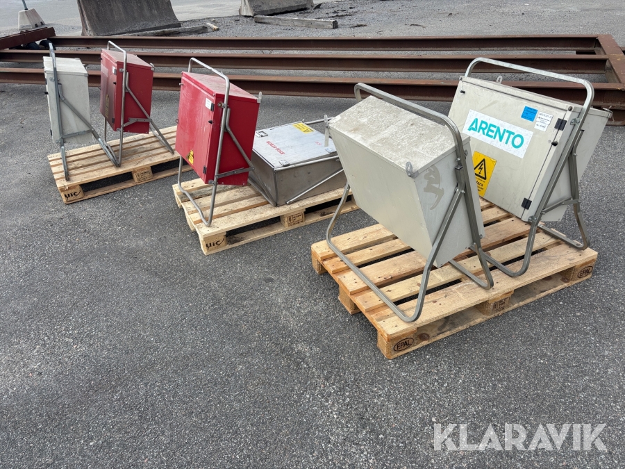 Elcentraler Malmbergs och Satema UC63 6st