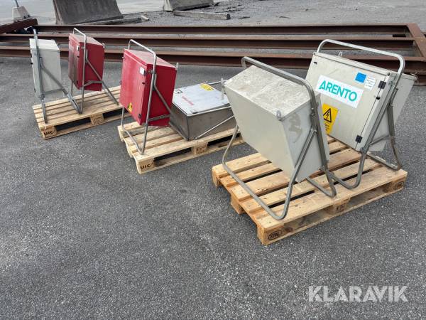 Elcentraler Malmbergs och Satema UC63 6st