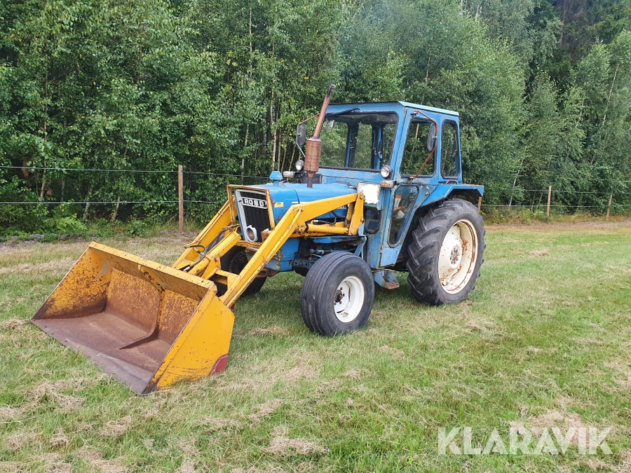 Traktor Ford 3600 med frontlastare