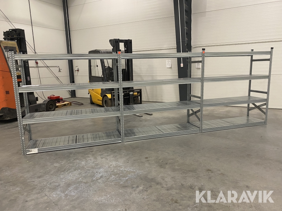 Lagerhylla 3 Sektioner Superhyllan RMS