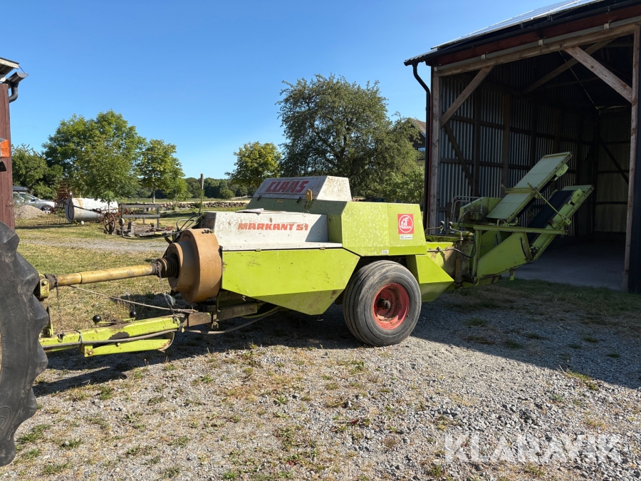 Småbalspress Claas Markant 51