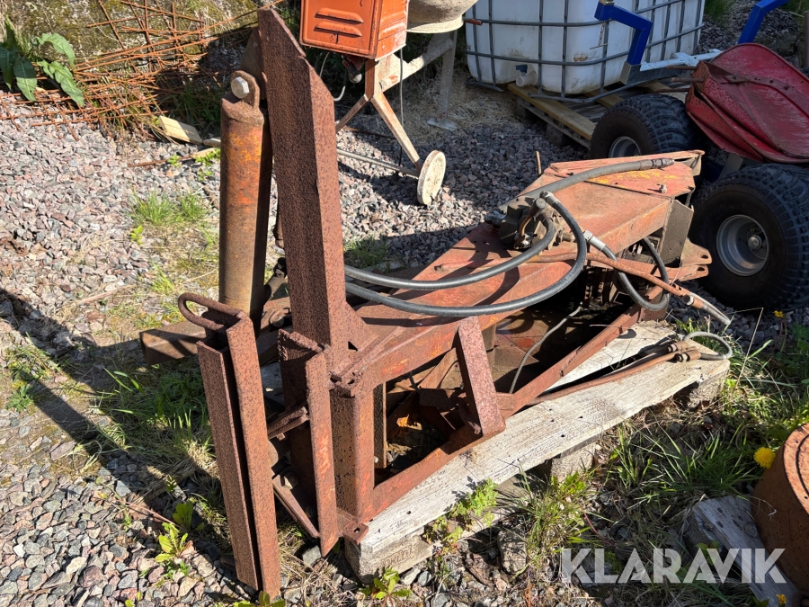 Wirekran / Skogskran Wäse anpassad för fordson major