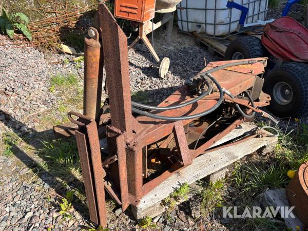 Wirekran / Skogskran Wäse anpassad för fordson major