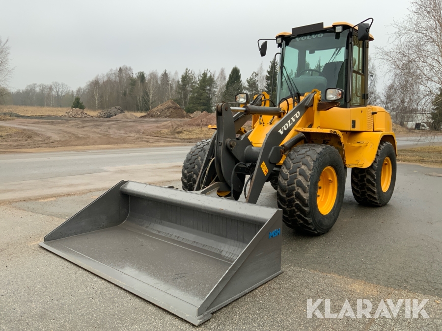 Hjullastare Volvo L30G 30km/h med planerskopa