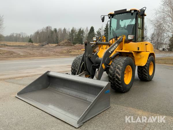 Hjullastare Volvo L30G 30km/h med planerskopa