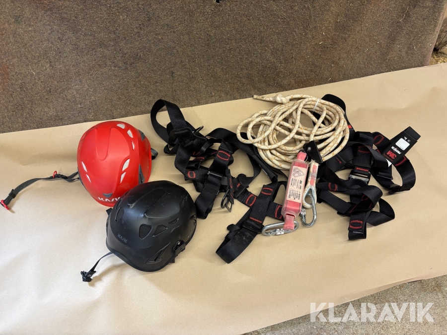 Fallskyddsutrustnig 3M & Kask