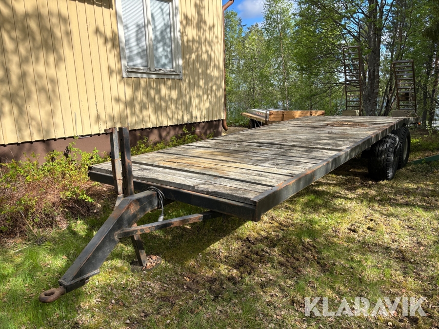 Traktorvagn för transport Lycksele Smidesverkstad