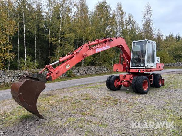 Hjulgrävare Poclain 60 PL