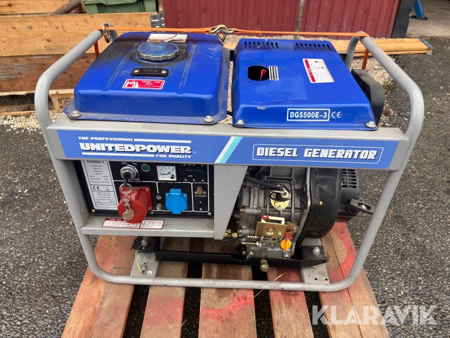 Elverk Unitedpower DG5500E-3