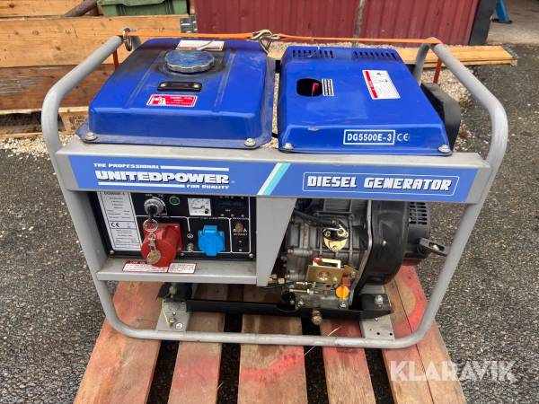 Elverk Unitedpower DG5500E-3