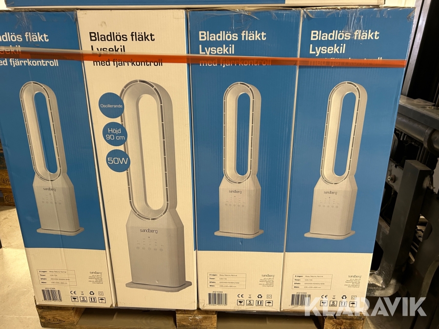 Bladlösfläkt Sandberg 24 st