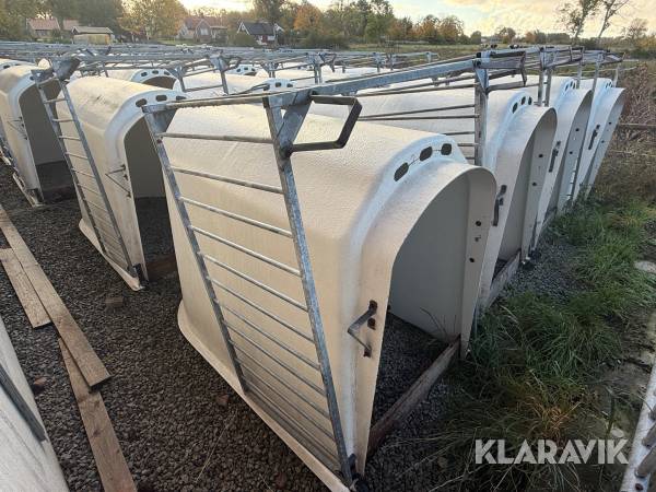 Kalvhyddor med förgård Calfotel Comfort 10 st