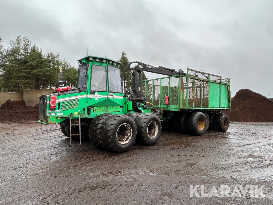 Skotare för torvhantering Skogsjan 1088 XLC