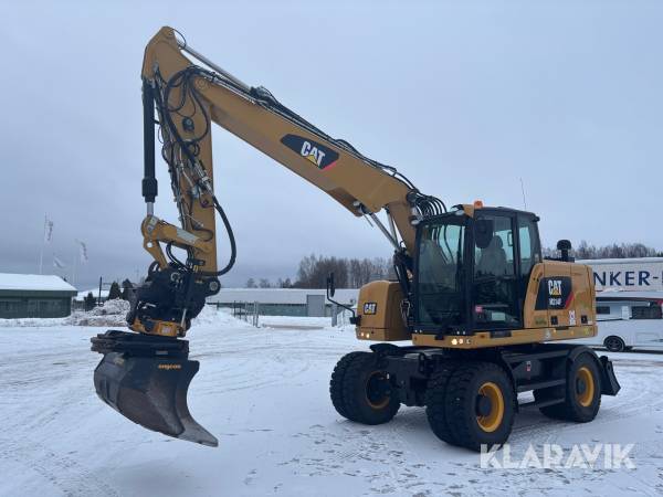 Hjulgrävare CAT M314F med skopa