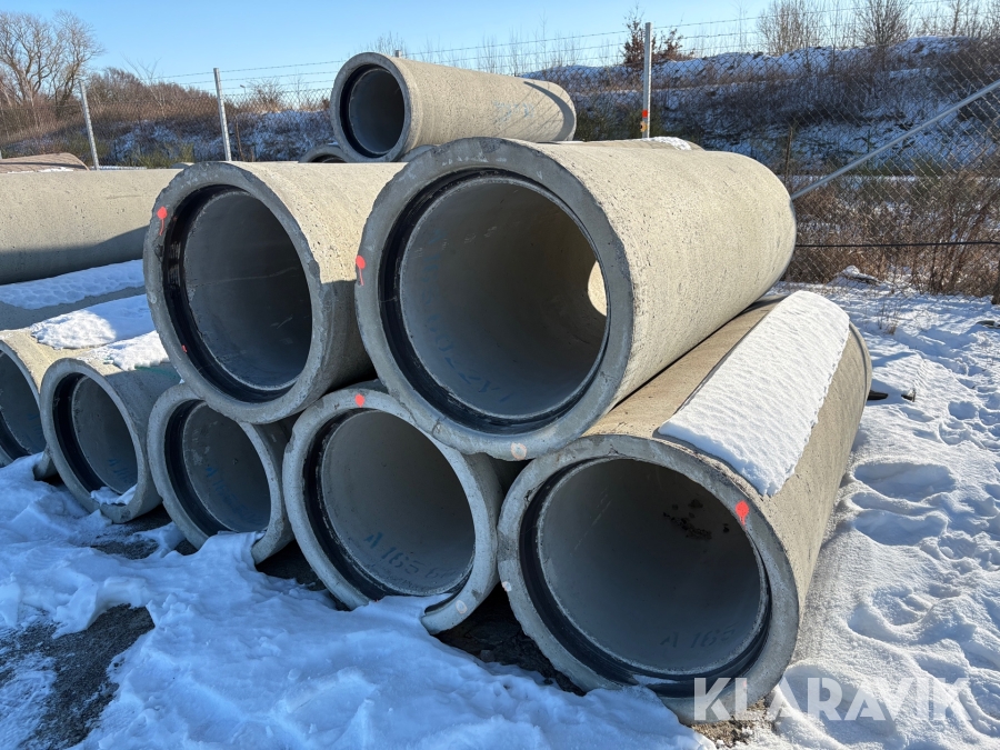 Betongrör 21 st 600 mm