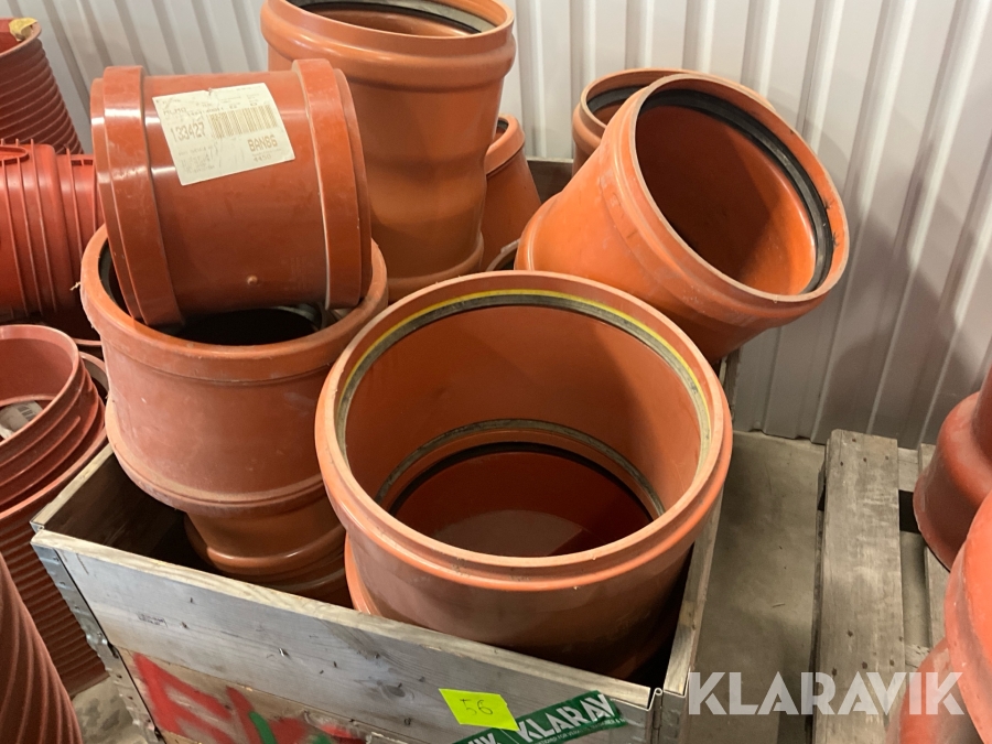 Parti med PP delar muffar