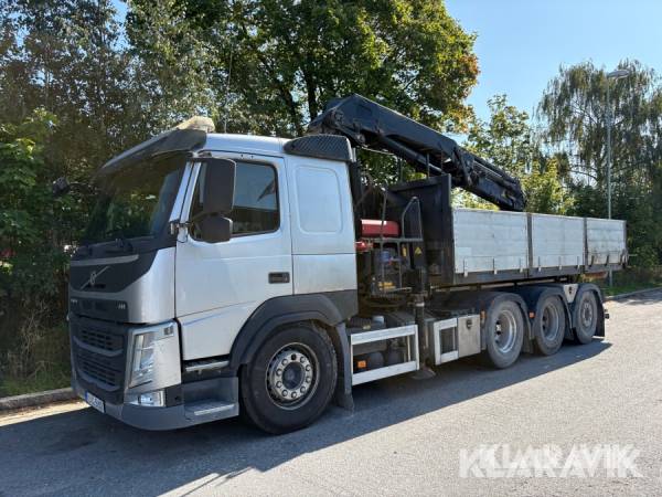 Kranväxlare Volvo FM 8*4 med flak