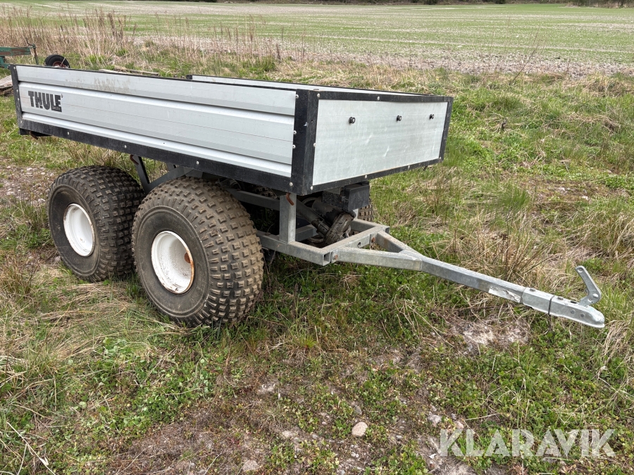 Kärra till ATV Thule med tipp