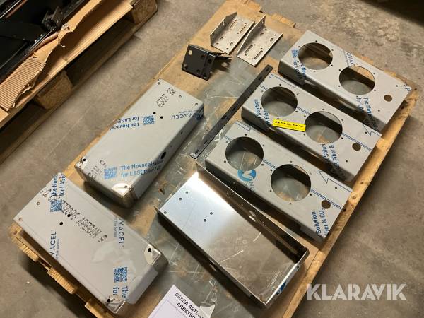 Lampbalja rostfri, 3 st